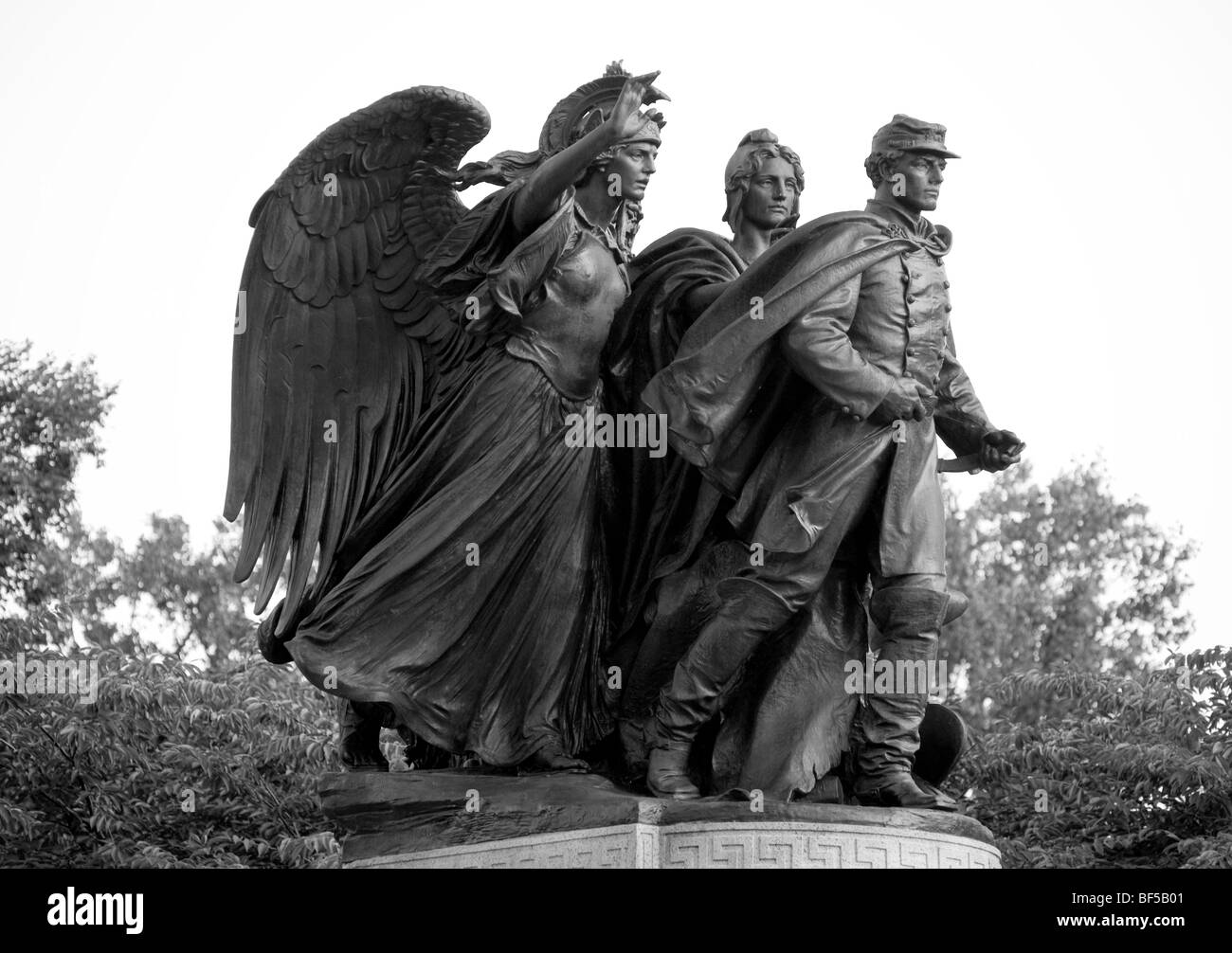 Sculpture in Baltimore, Union soldiers and sailors monument, Wyman park