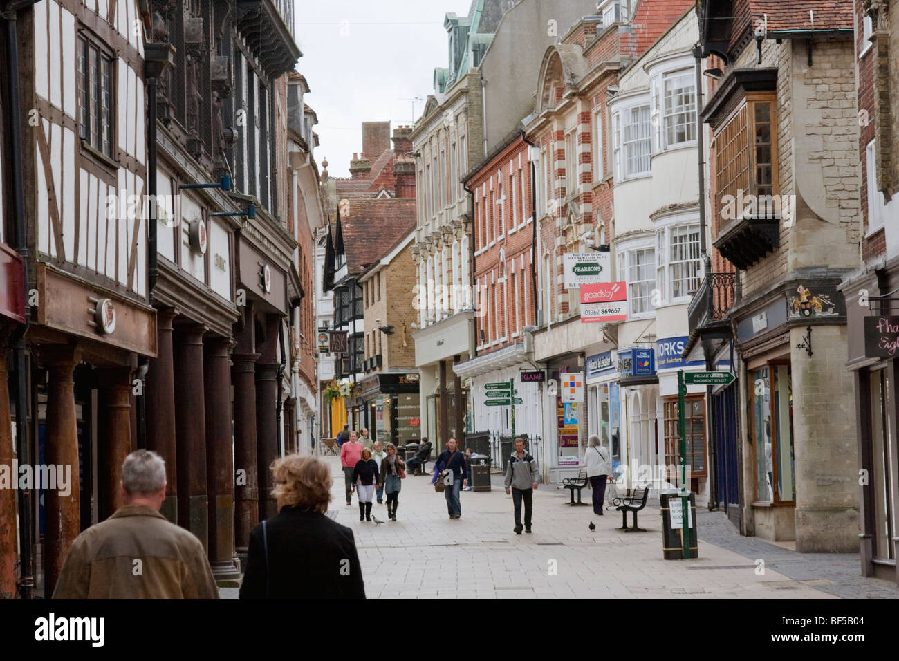 Winchester high street hi-res stock photography and images - Alamy