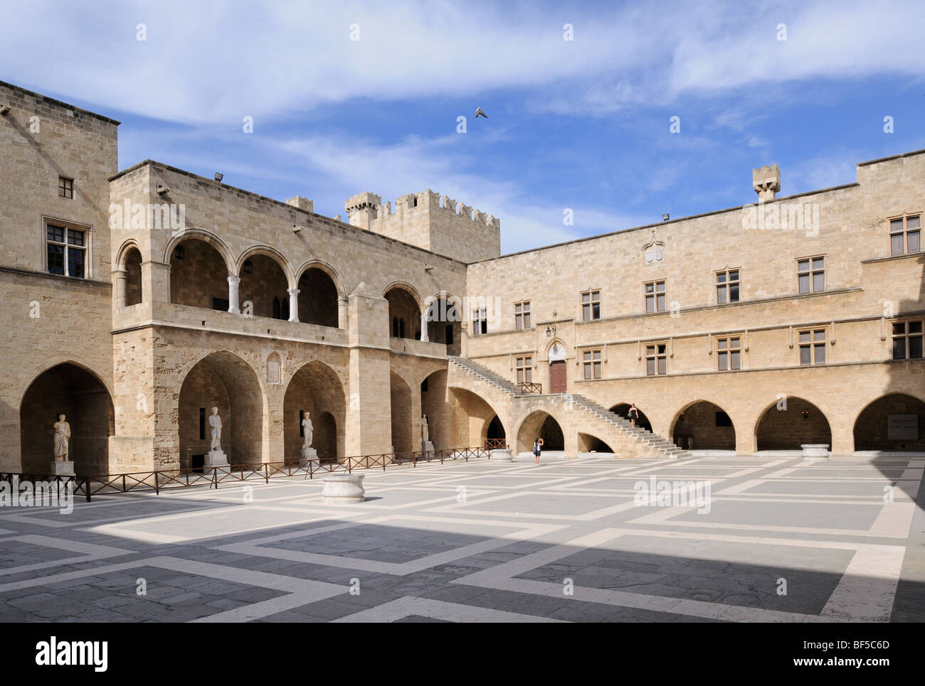 Grand Master's Palace, Rhodes Town, Rhodes, Greece, Europe Stock Photo