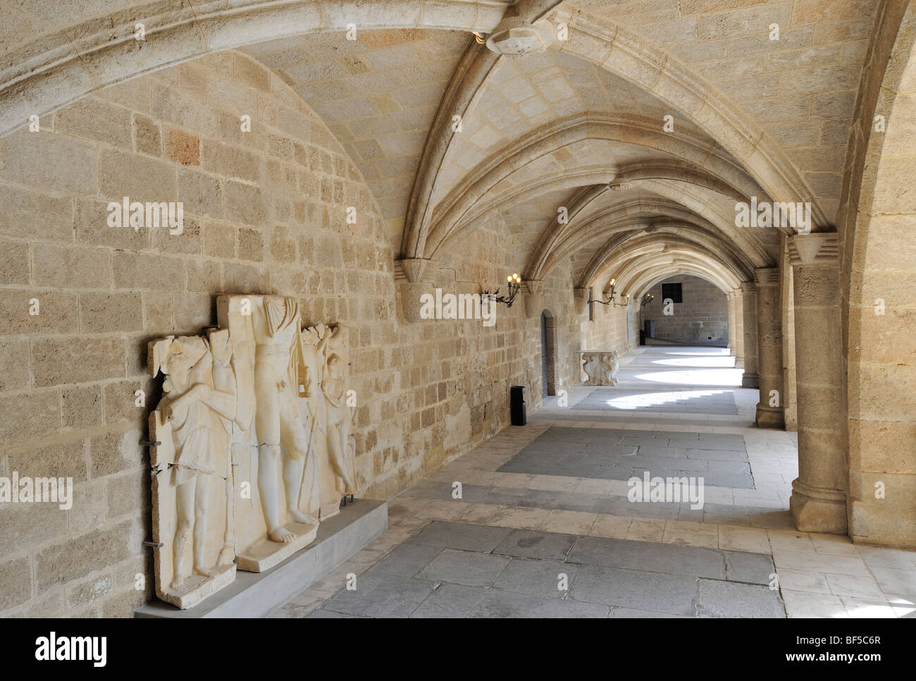 Grand Master's Palace, Rhodes Town, Rhodes, Greece, Europe Stock Photo