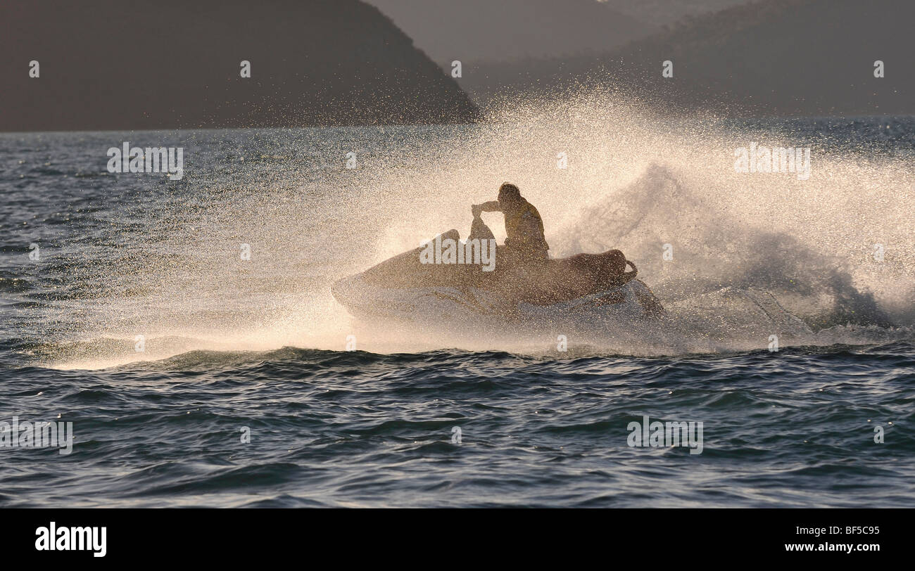 Jetskiing, jet boat, personal water craft, Whitsunday Islands National