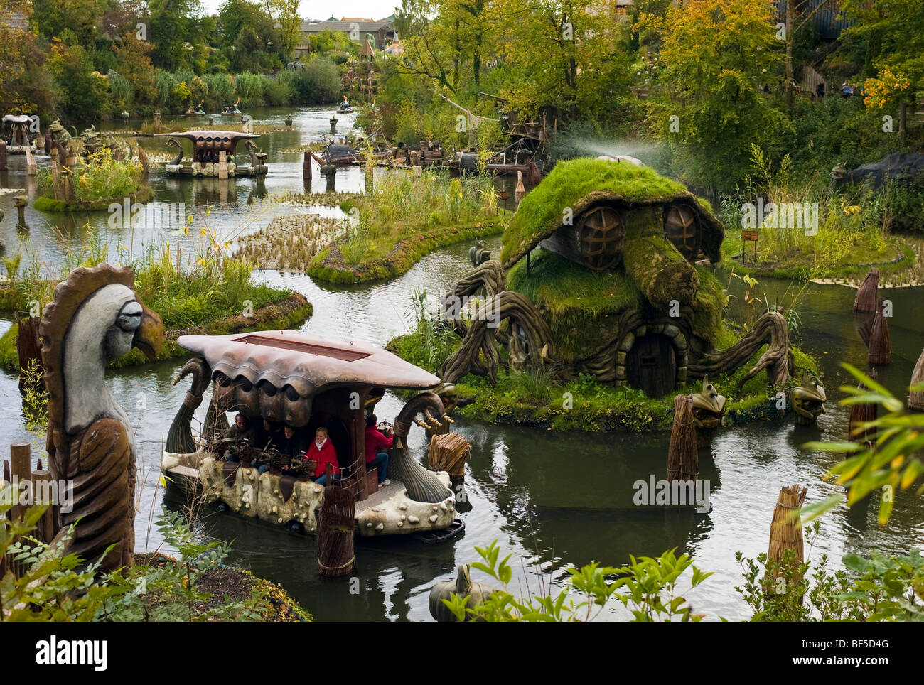 Phantasialand, amusement park, theme park Fantasy, attraction WAKOBATO