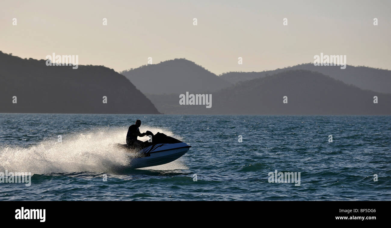 Jetskiing, jet boat, personal water craft, Whitsunday Islands National