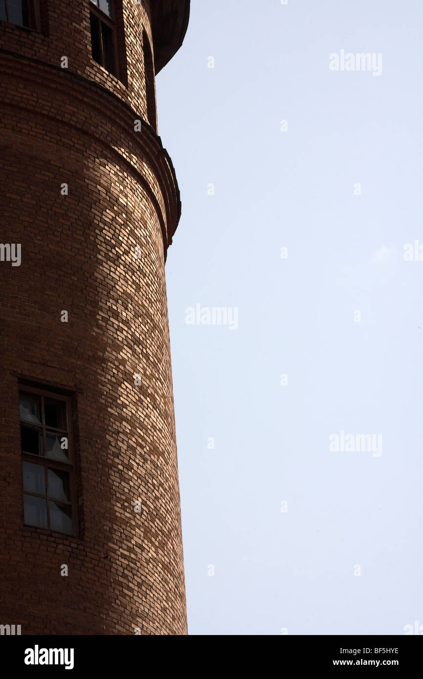 Factory tower ekaterinburg russia Stock Photo