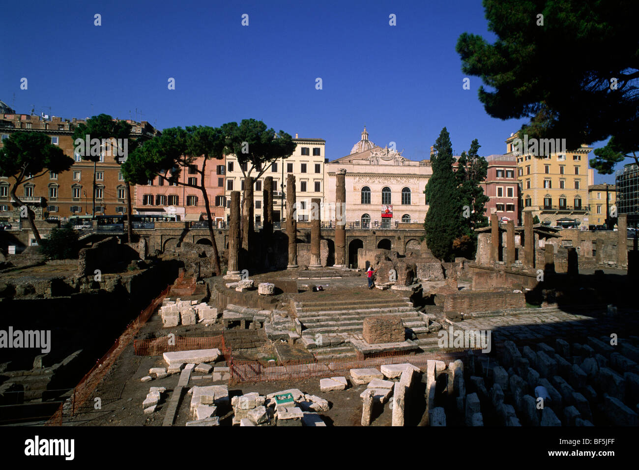 Italy, Rome, archaeological area of Largo di Torre Argentina Stock Photo