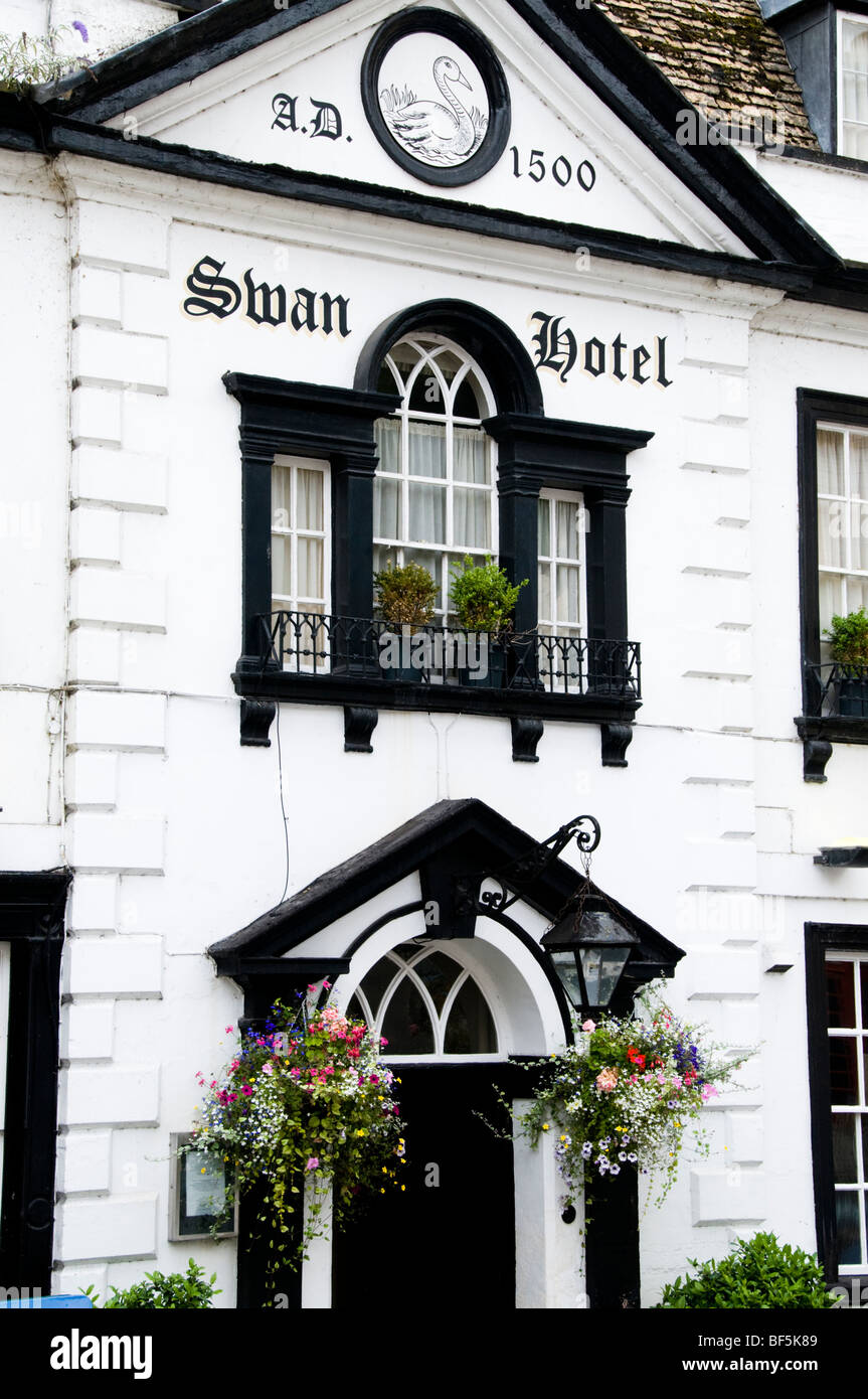 Swan Hotel, Bradford on Avon, Wiltshire, UK Stock Photo