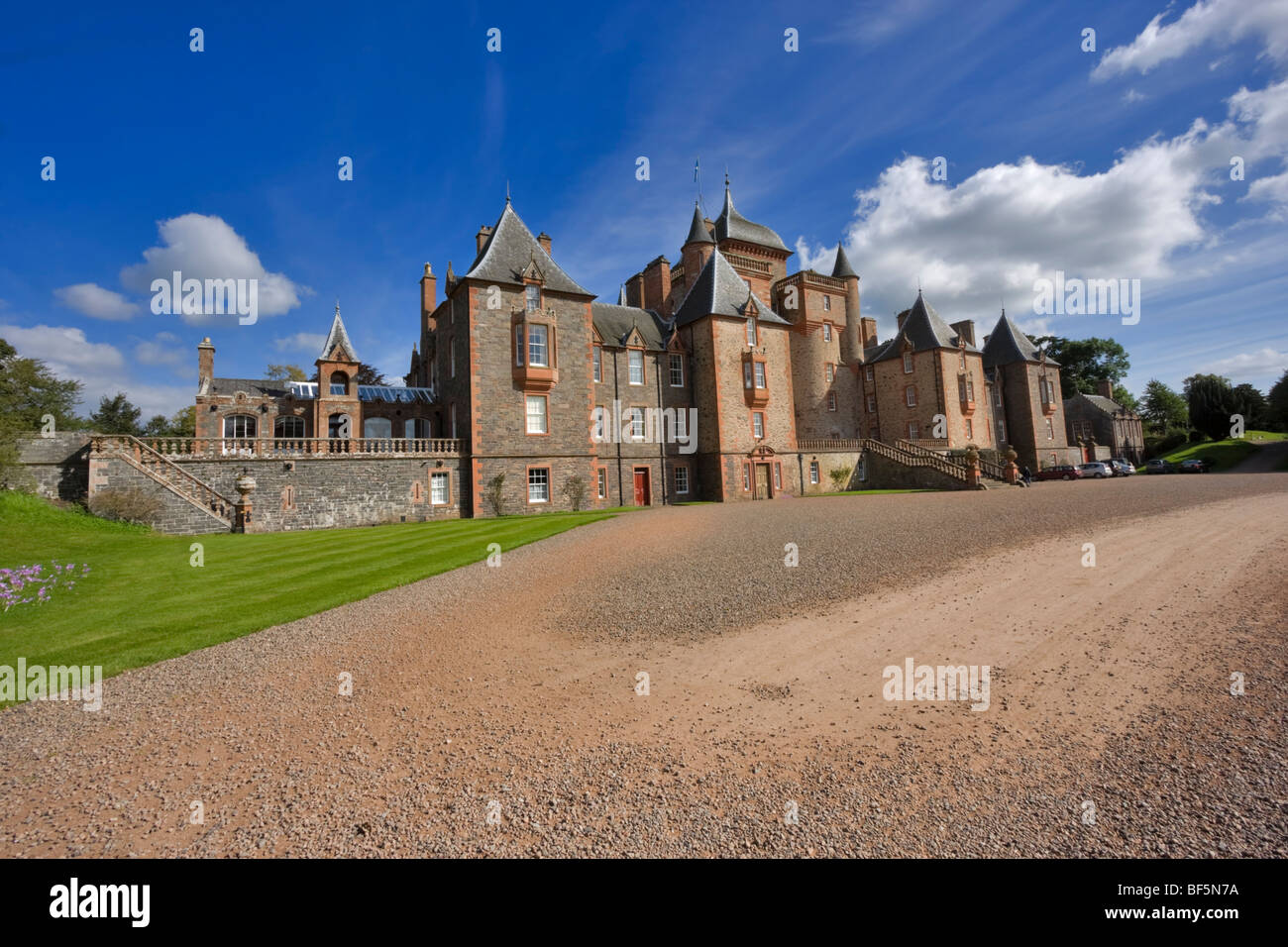 Thirlestane Castle, Lauder, Scotland Stock Photo