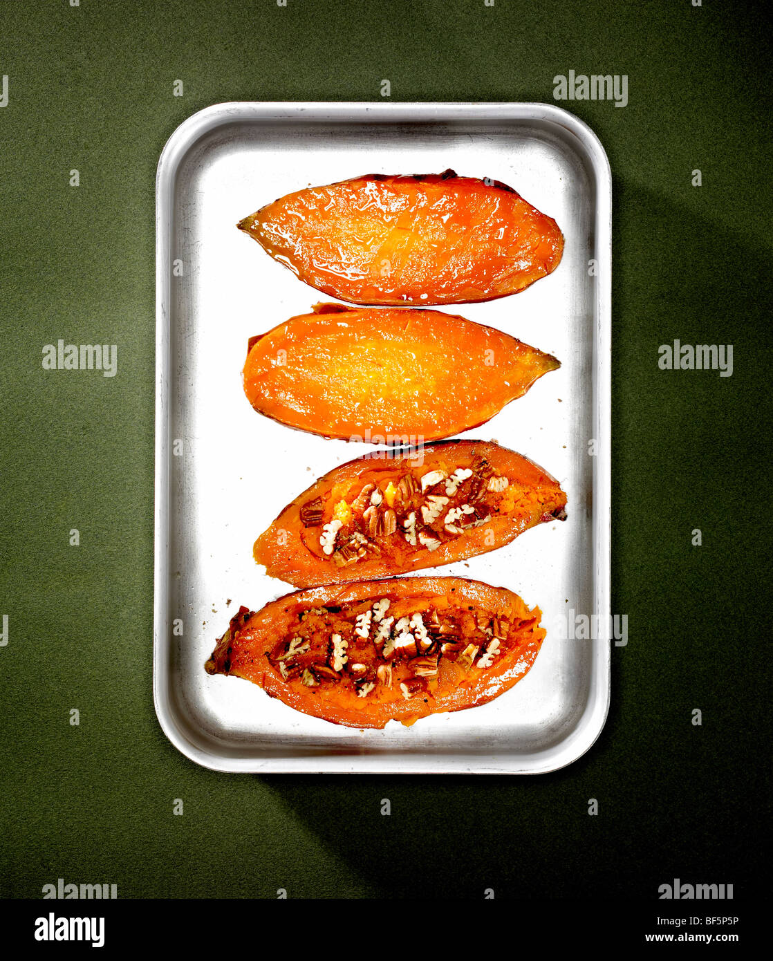 Baked sweet potato Stock Photo - Alamy