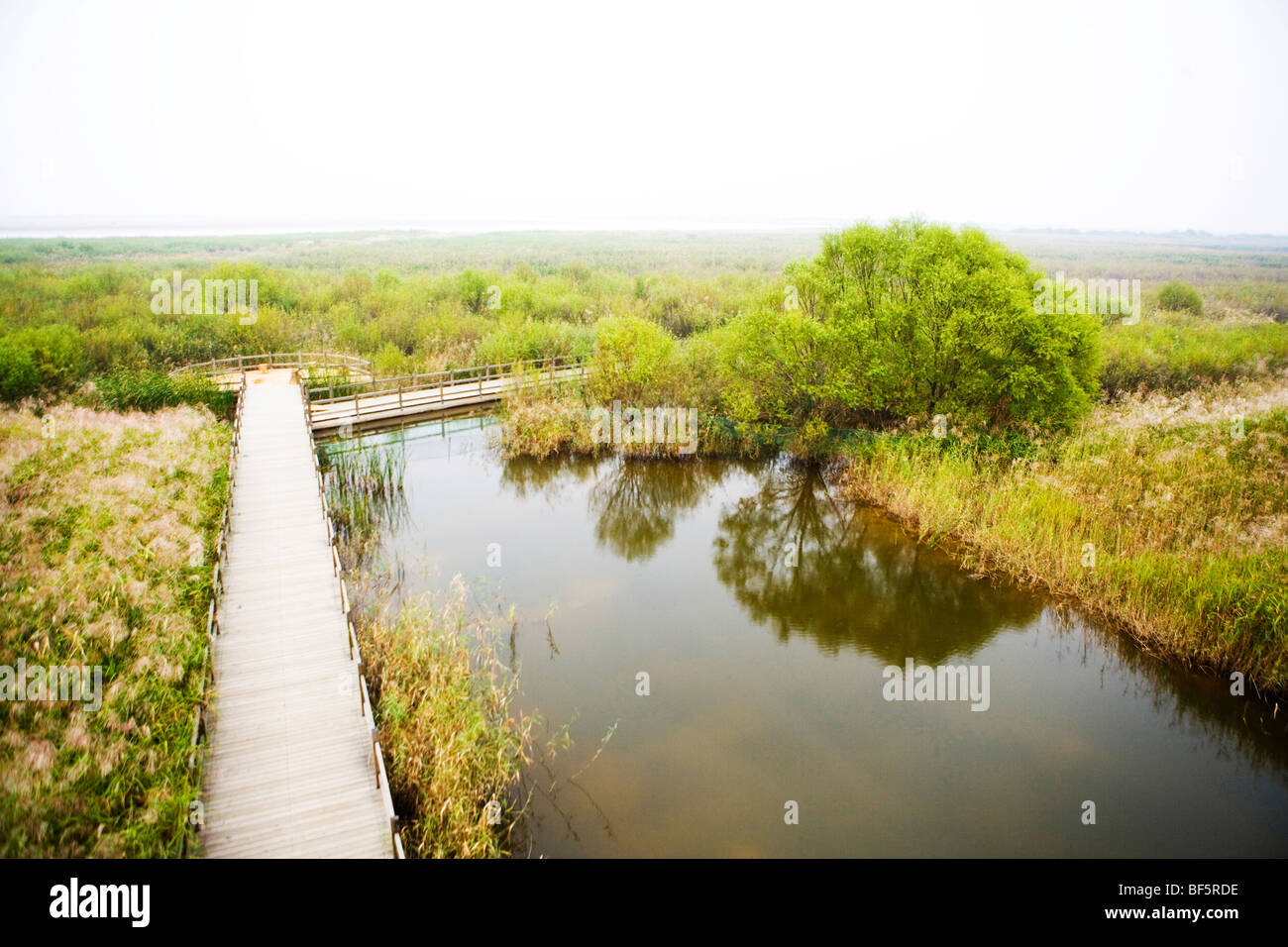 Dongying City, Shandong, China Stock Photo