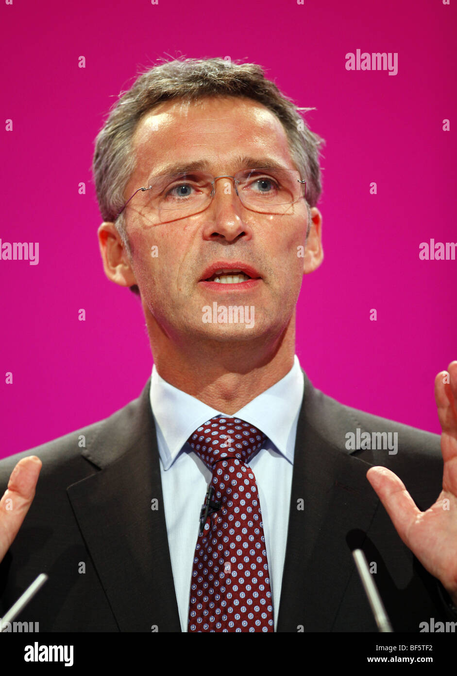 Prime minister jens stoltenberg hires stock photography and images Alamy