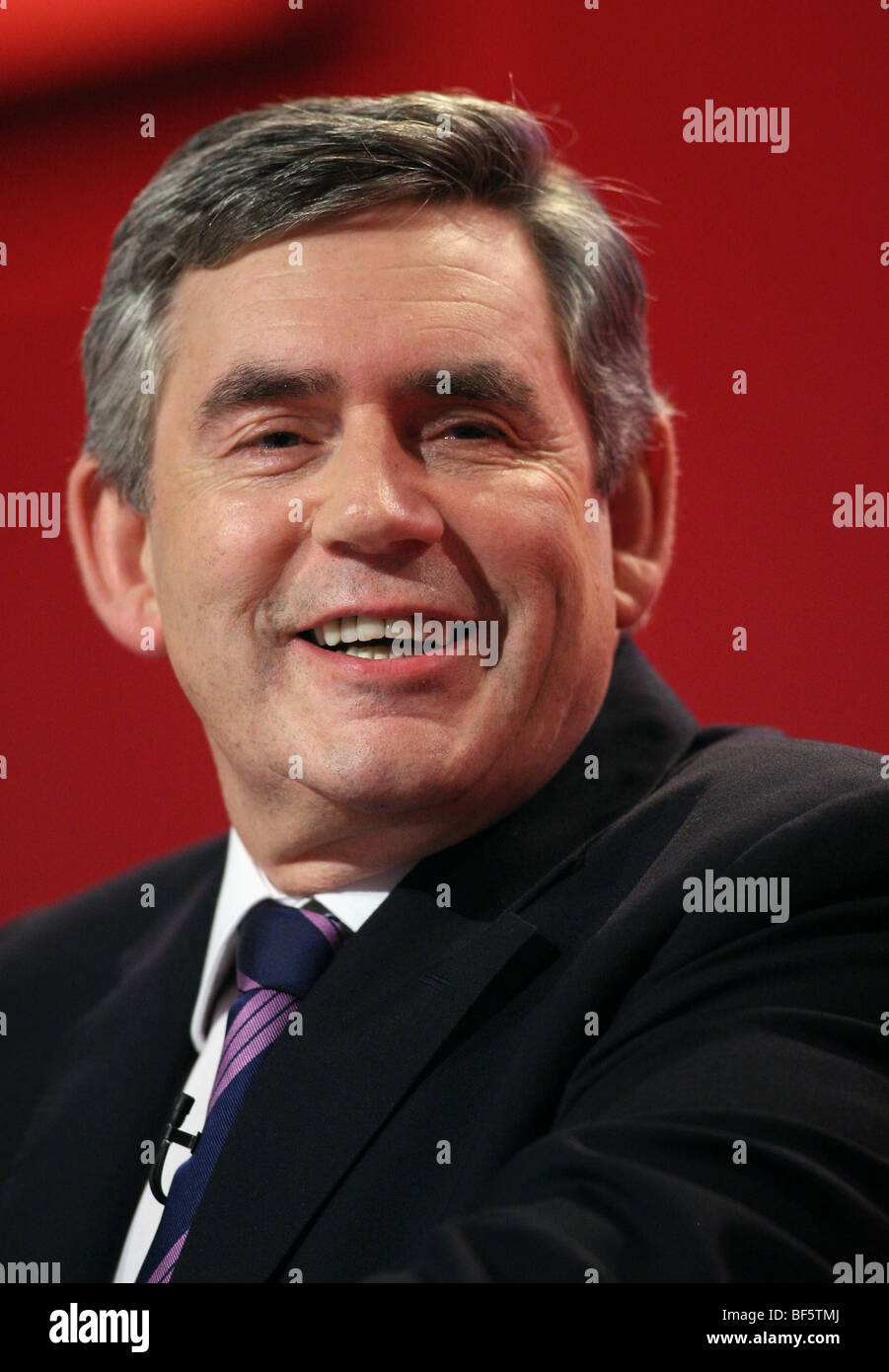 GORDON BROWN MP PRIME MINISTER 29 September 2009 THE BRIGHTON CENTRE BRIGHTON ENGLAND Stock Photo