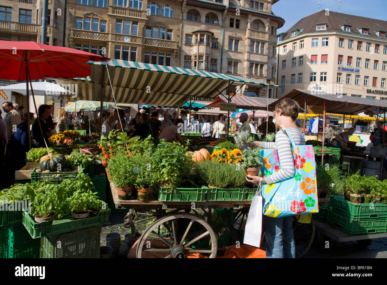 Market place basel hi-res stock photography and images - Alamy