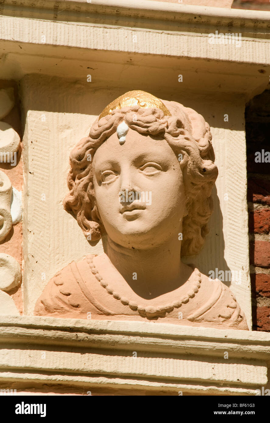 Hoorn Netherlands historic monument house city Stock Photo