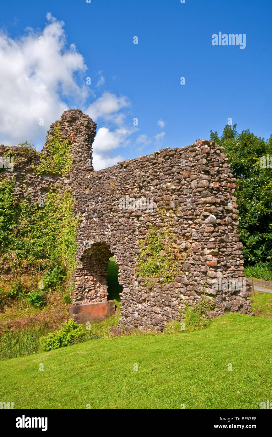 Lochmaben Castle, Lochmaben, Dumfries and Galloway, Scotland Stock Photo