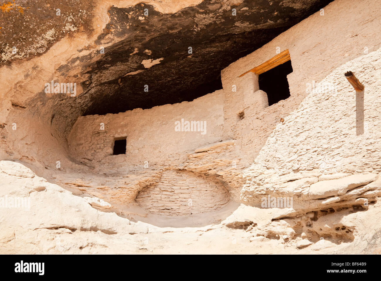 Gila Cliff Dwellings in New Mexico USA Stock Photo Alamy