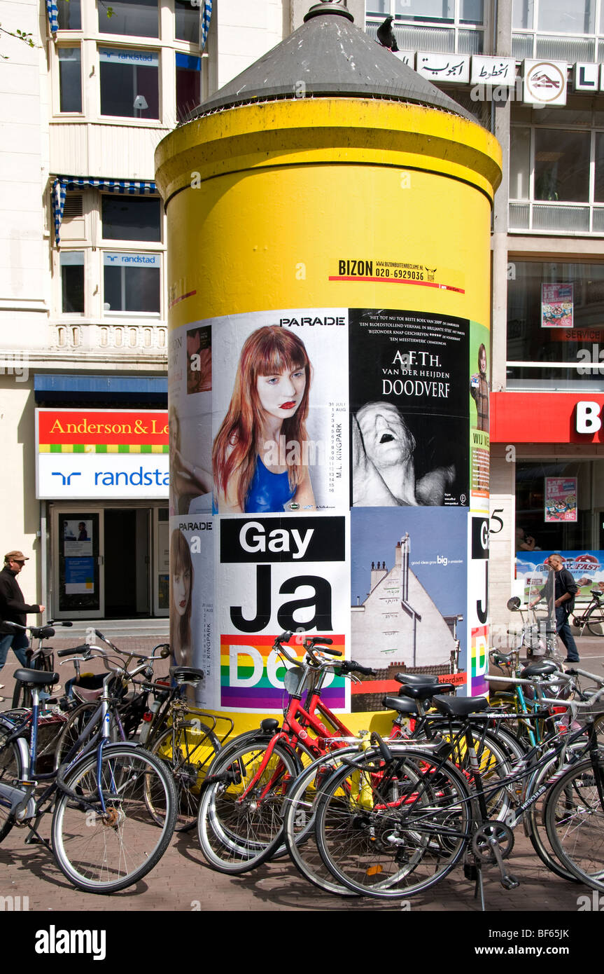 The Jordaan Amsterdam Holland Netherlands shop store market Dutch City Town Stock Photo