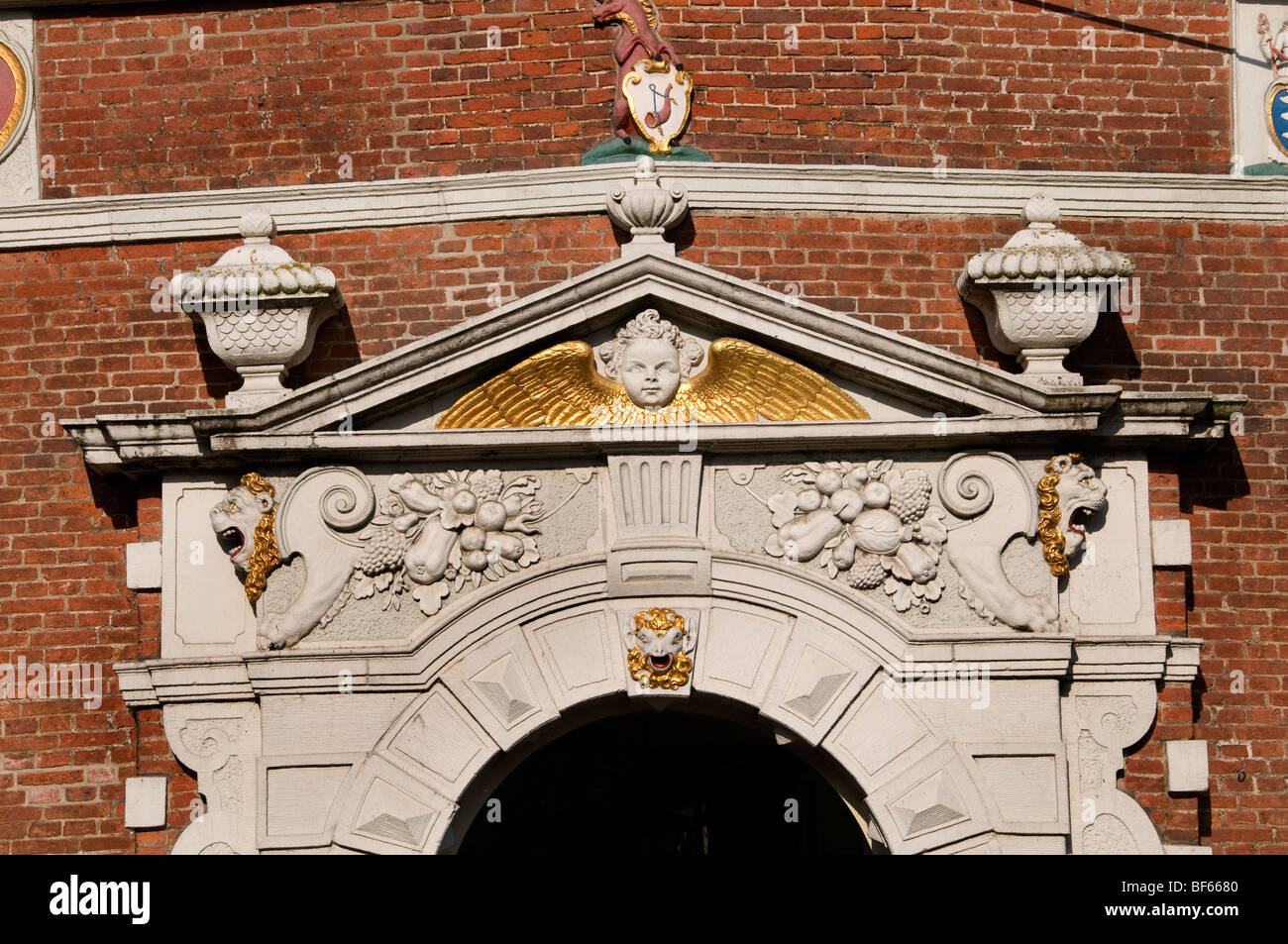 Hoorn netherlands holland historic old town VOC Stock Photo