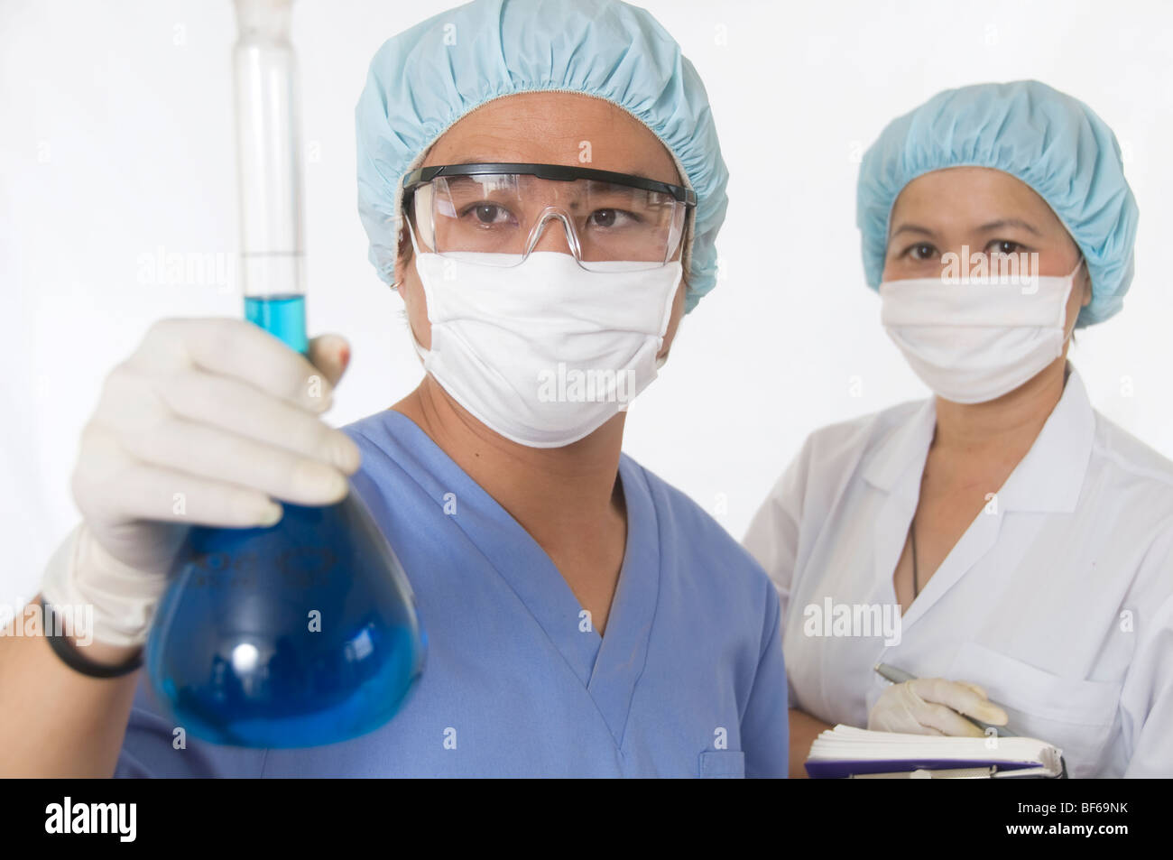 Scientific team in the laboratory Stock Photo Alamy