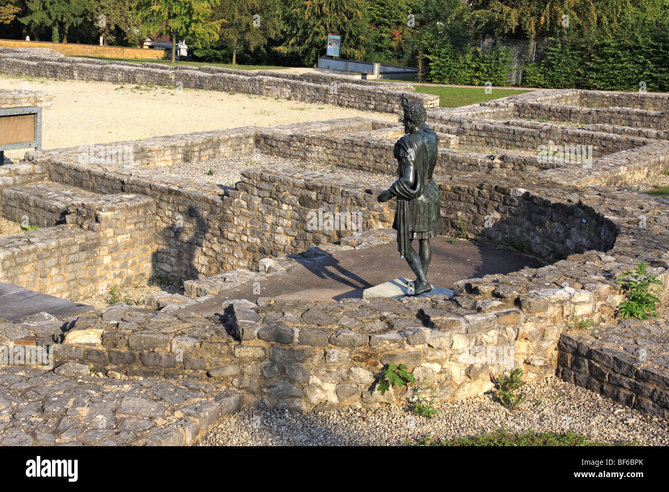 Germany, Limes Museum in Aalen Stock Photo Alamy