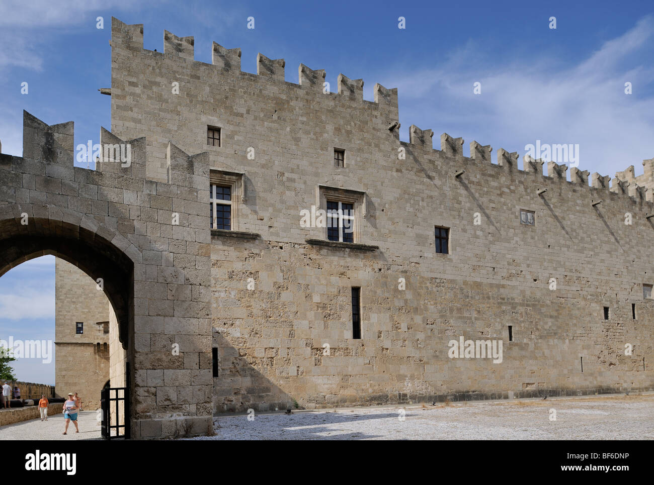 Grand Master's Palace, Rhodes Town, Rhodes, Greece, Europe Stock Photo
