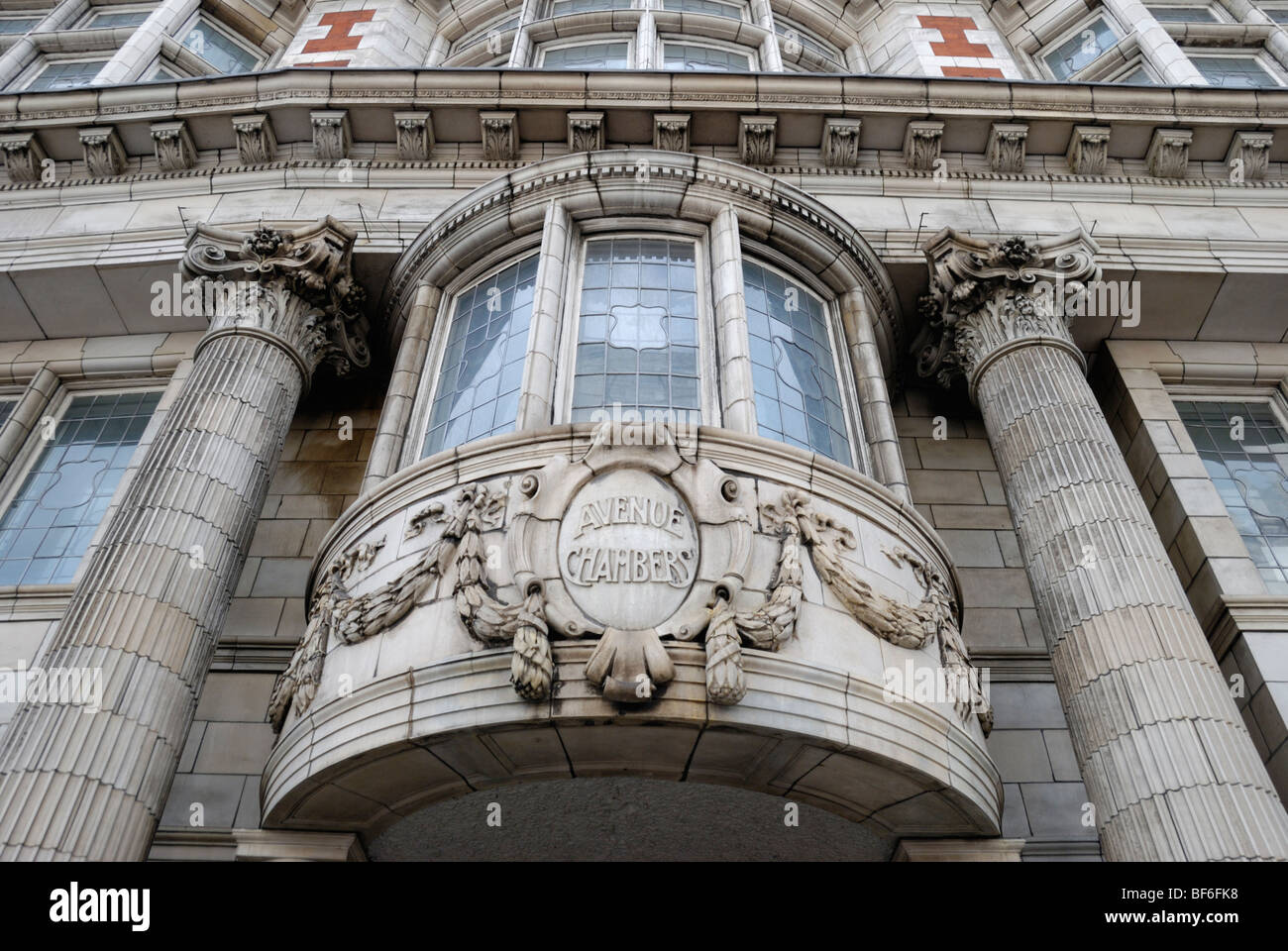 Avenue Chambers part of the group of buildings around Sicilian Avenue