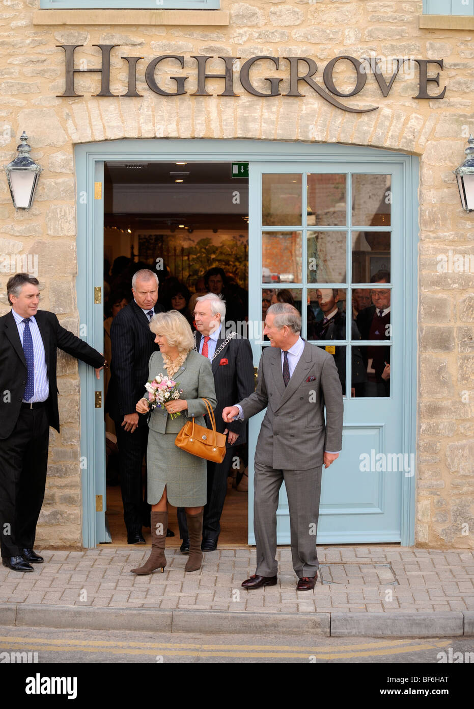 Opening of The Highgrove Shop in Tetbury (17 March 2008) HRH Prince