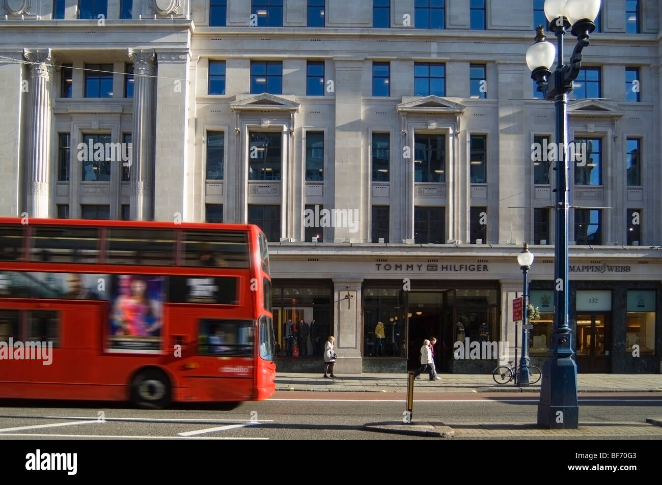 Tommy Hilfiger store frontage in Regent Street, London Stock Photo - Alamy