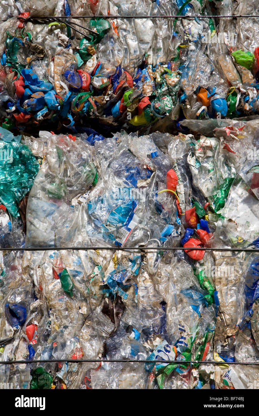 Recycling, Bottles, Plastics, Dumpsite, Stuttgart, BadenWurttemberg