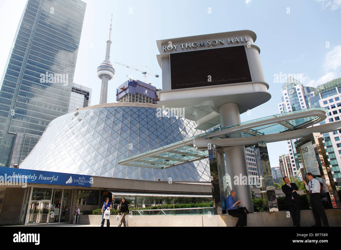 Roy Thomson Hall, Toronto, Canada Stock Photo Alamy