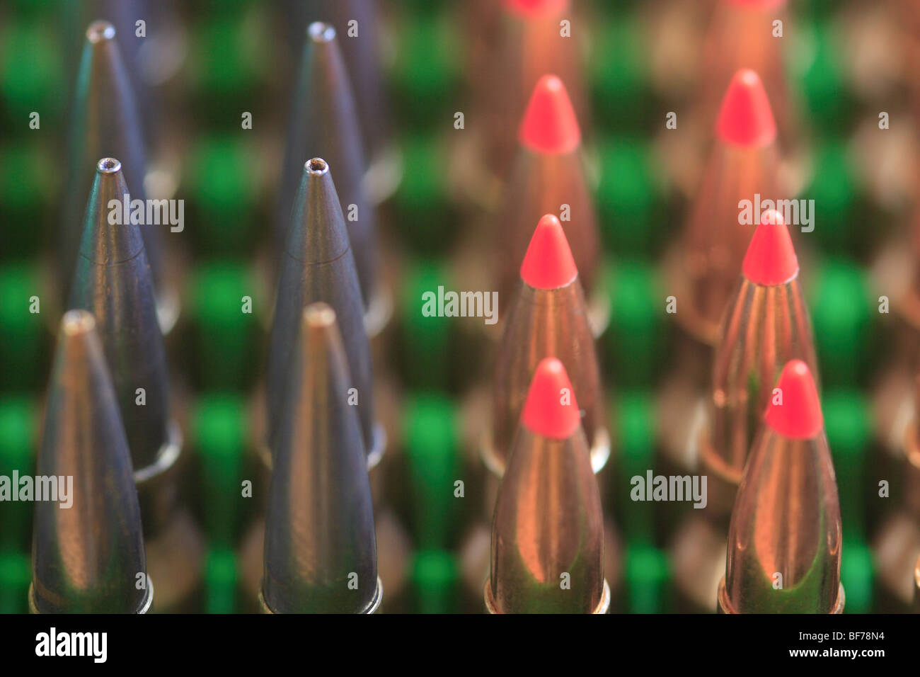 Red tipped bullets hires stock photography and images Alamy