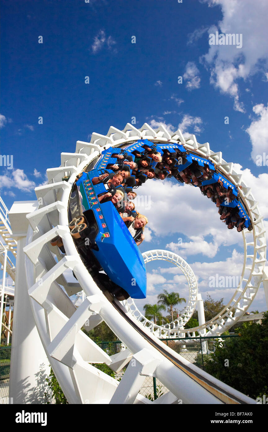 Rollercoaster, Gold Coast, Queensland, Australia Stock Photo Alamy