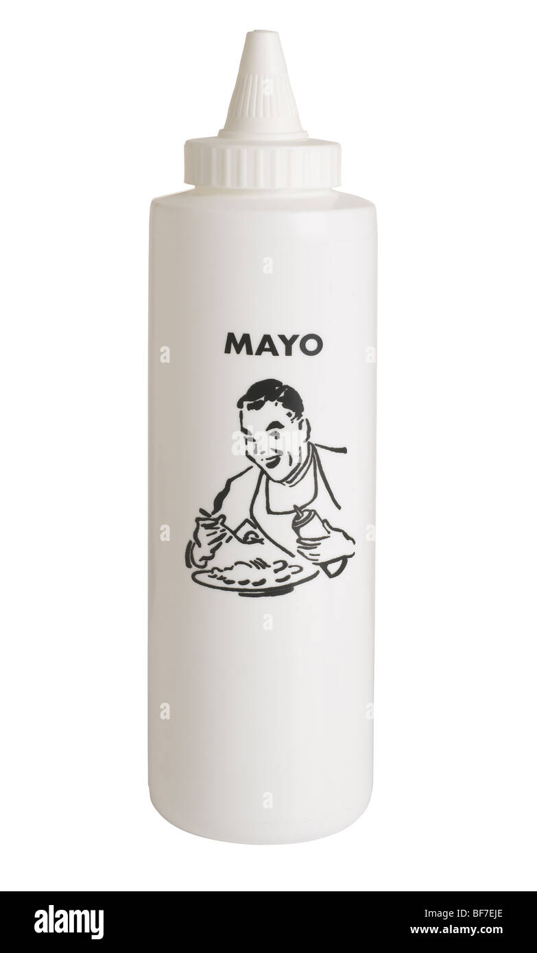 Mayonnaise Dispenser Stock Photo Alamy