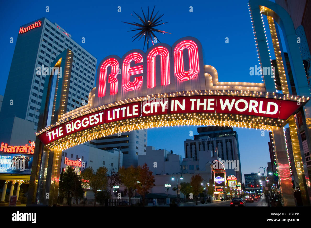 Reno nevada arch hires stock photography and images Alamy