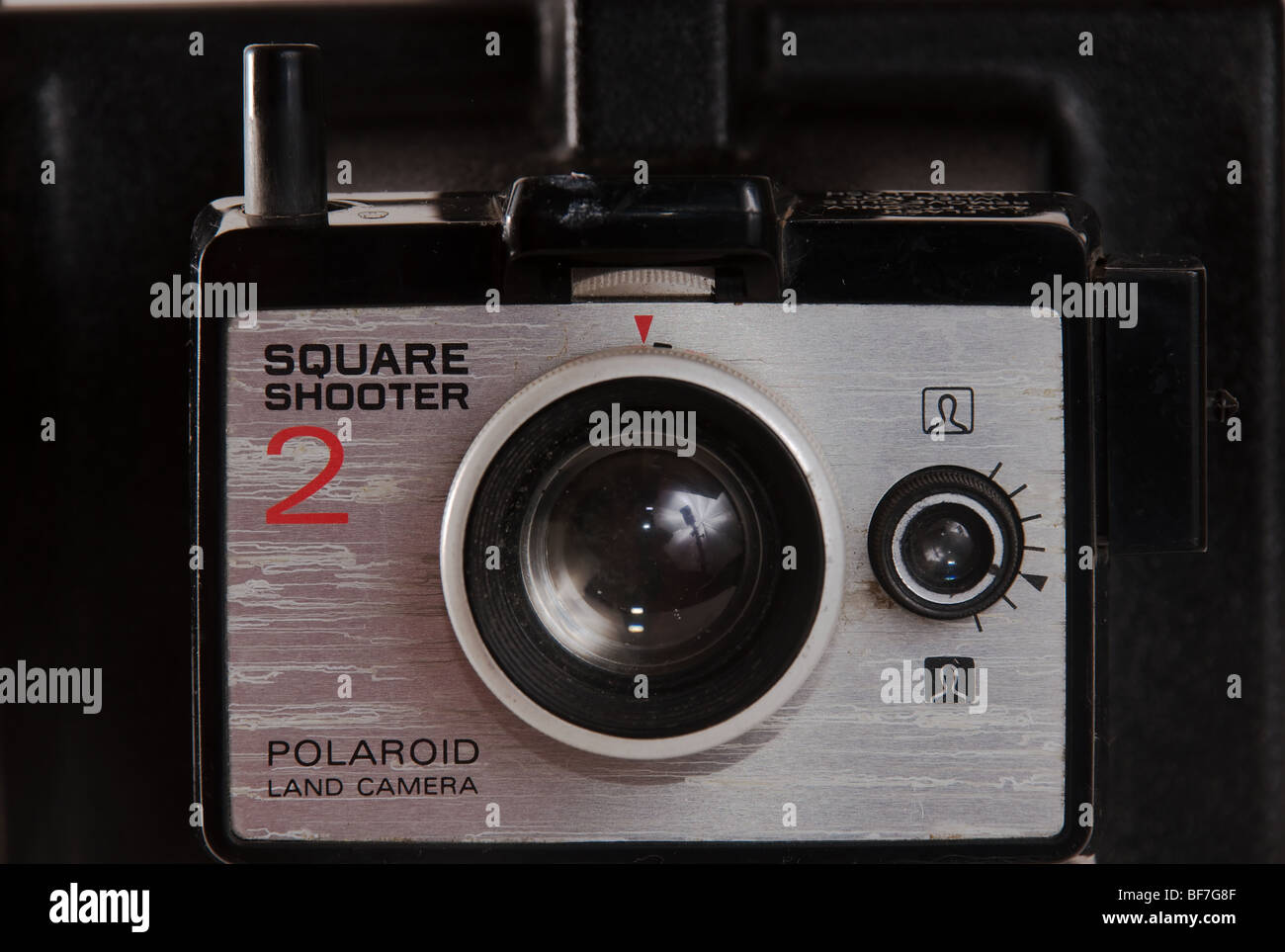 Front view of the Polaroid Square Shooter 2 Land Camera Stock Photo - Alamy