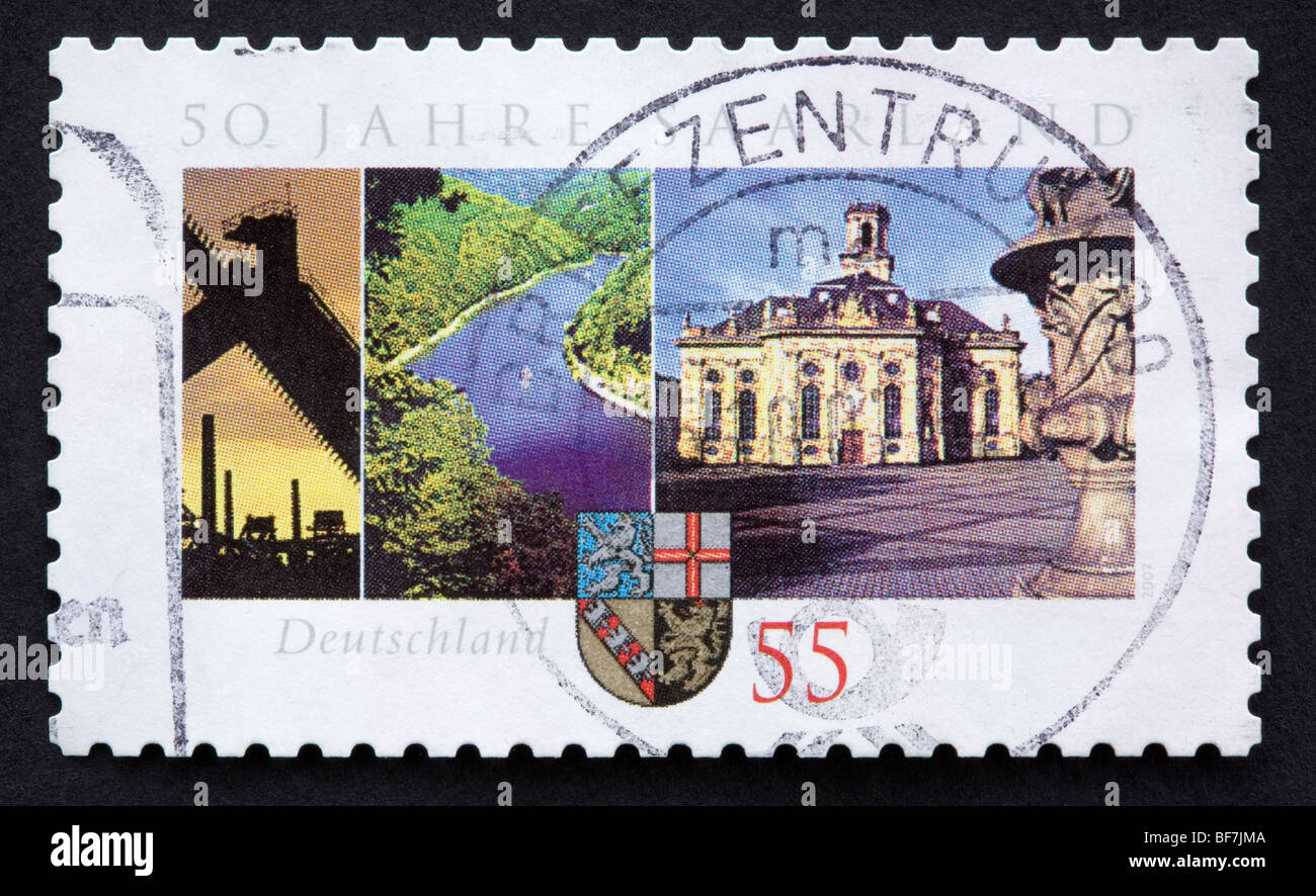 German postage stamp Stock Photo Alamy