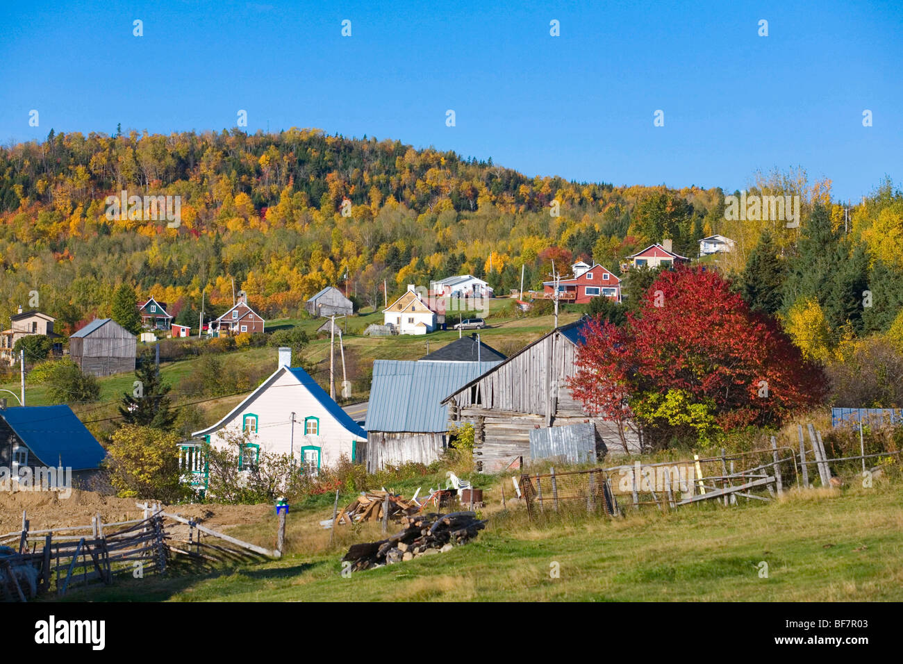 Canada, Quebec Charlevoix regional county municipality Stock Photo