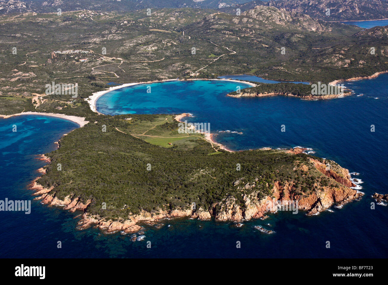 Corsica air view hi-res stock photography and images - Alamy