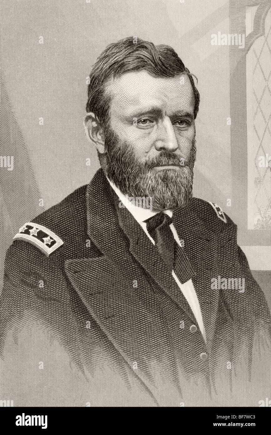 Ulysses S Grant 1822 To 1885 Union General In American Civil War And Ulysses S Grant 1822 To 1885 Union General In American Civil War And