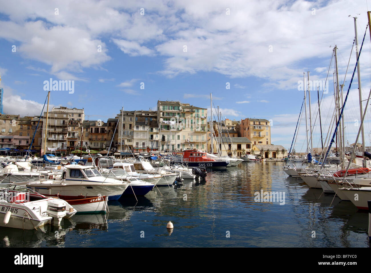 Corsica, Bastia (2B) : Harbour Stock Photo