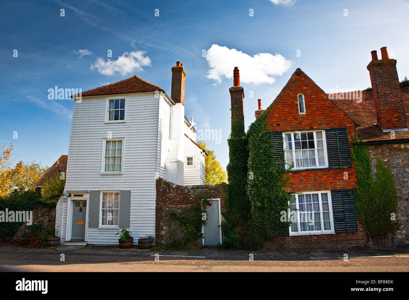 Traditional Village House in Winchelsea, East Sussex, England, UK 2009 Stock Photo