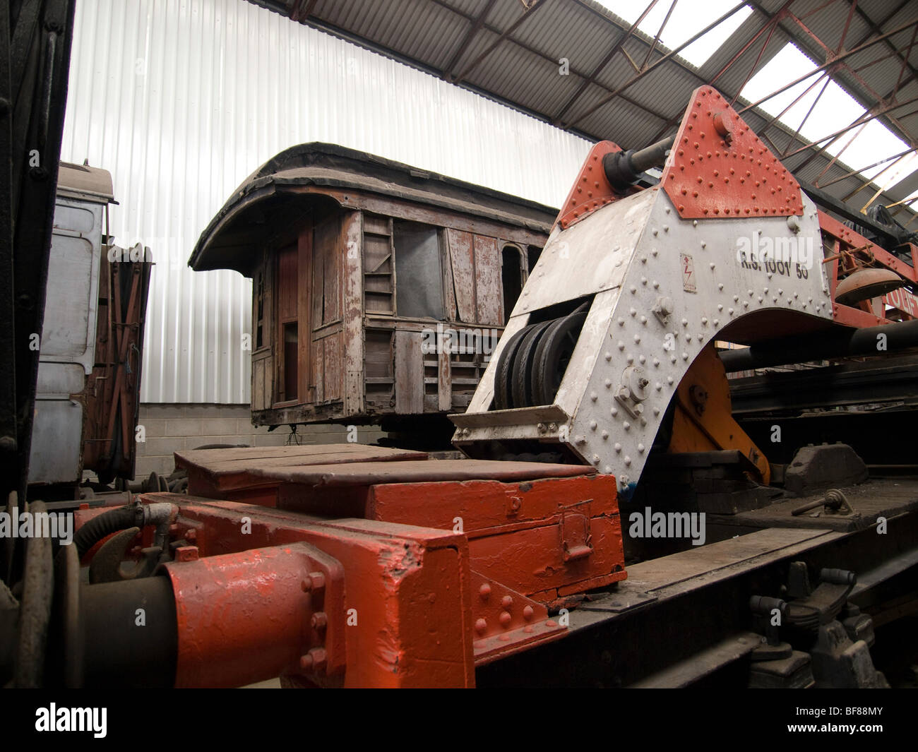 Image taken at the Midland Rail Centre using an Olympus E3 in raw format Stock Photo