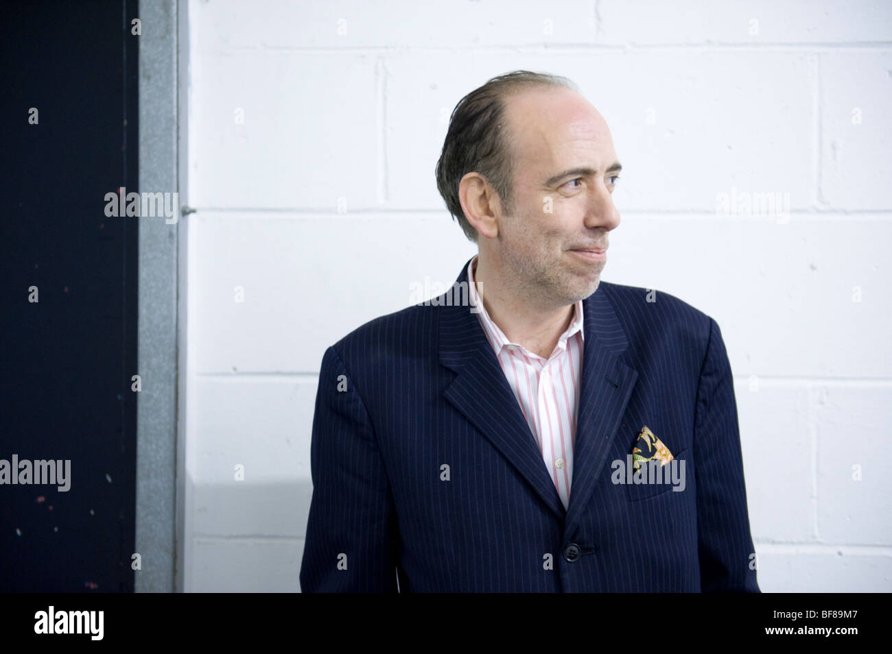 Portait of Mick Jones, Clash guitarist and musician Stock Photo Alamy