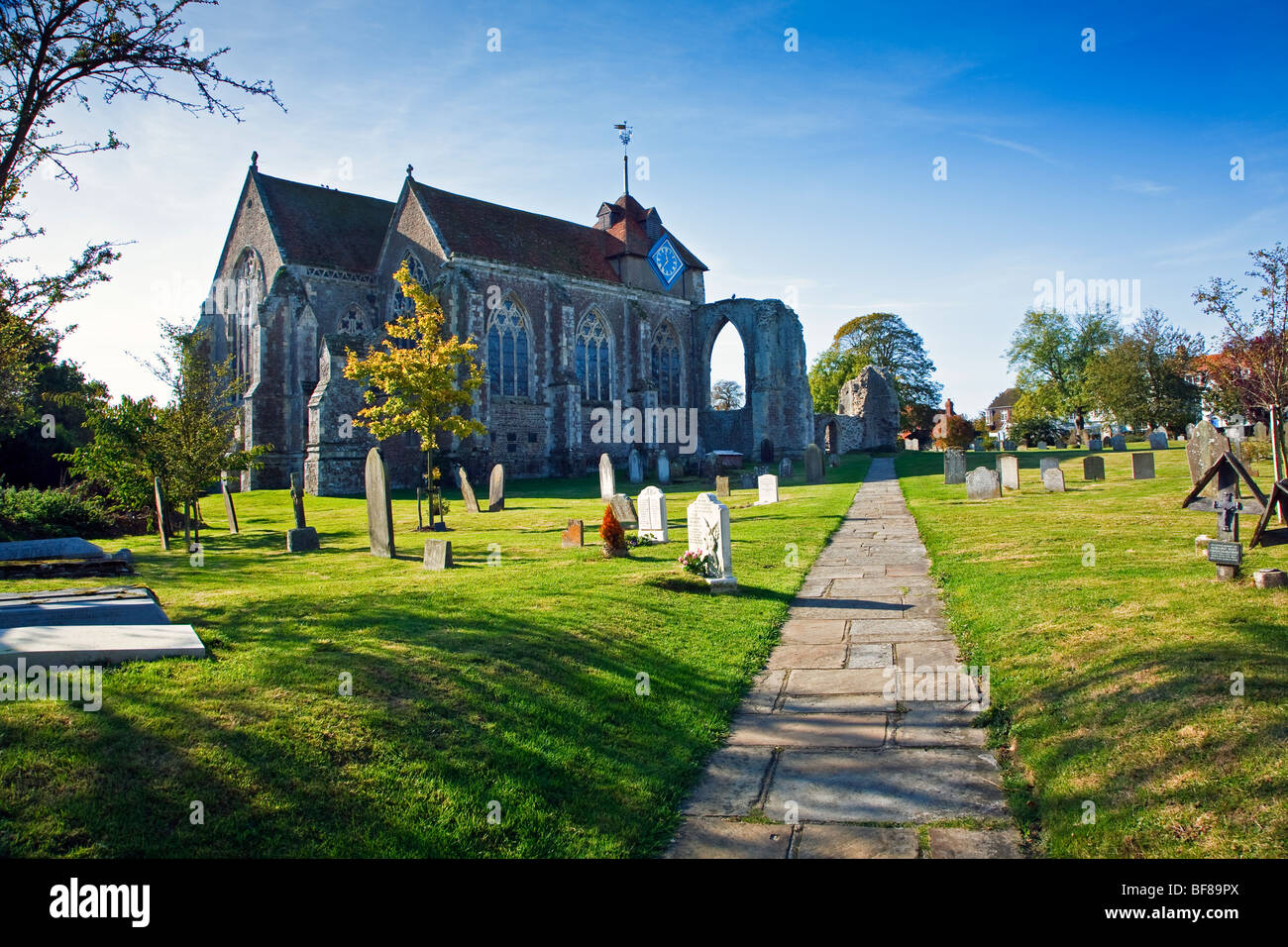 Saint Thomas church, Winchelsea, East Sussex, England, UK 2009 Stock Photo