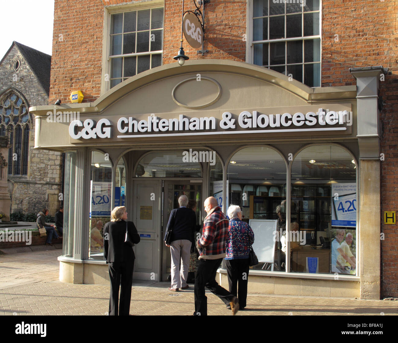 Cheltenham & Gloucester Building Society, High Street, Lincoln, England