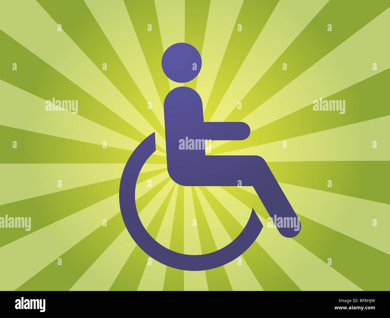 Handicap symbol illustration icon of wheelchair clipart Stock Photo Alamy