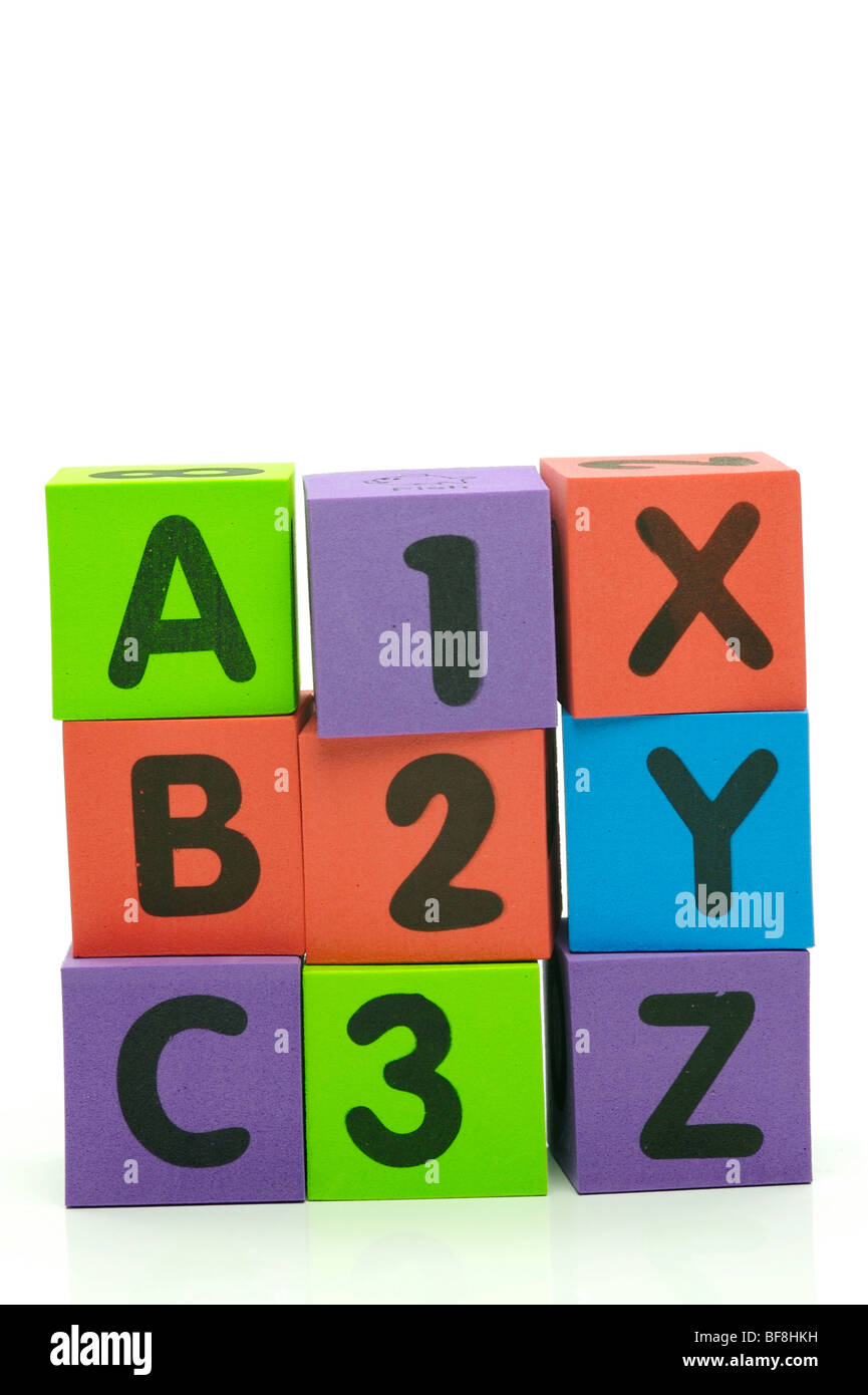 Letters Of The Alphabet Stock Photo Alamy
