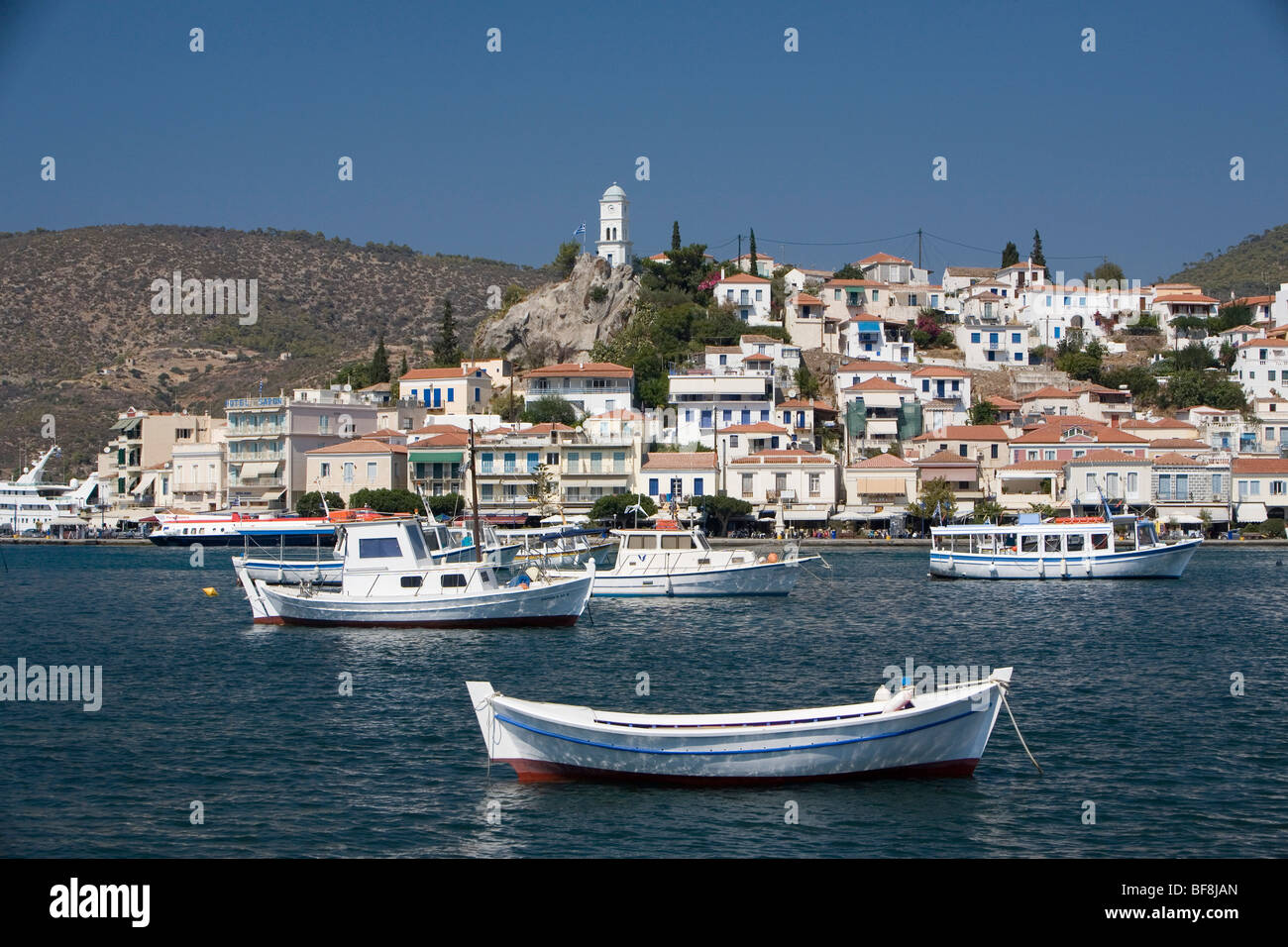 On the Peloponnese Peninsula in Greece. Stock Photo