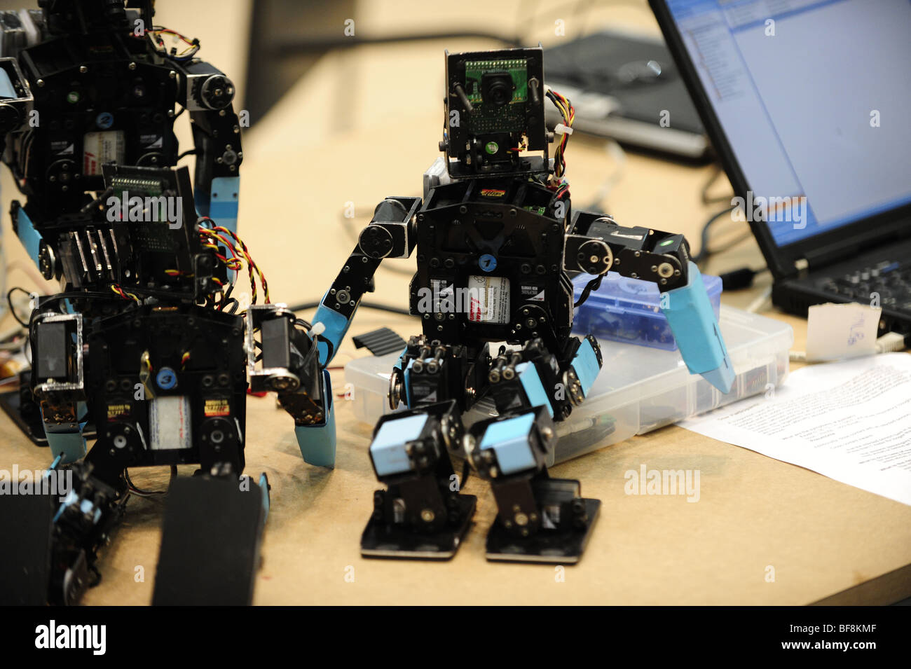 RoboCup 2009, Graz, robot world championship, robotics Stock Photo