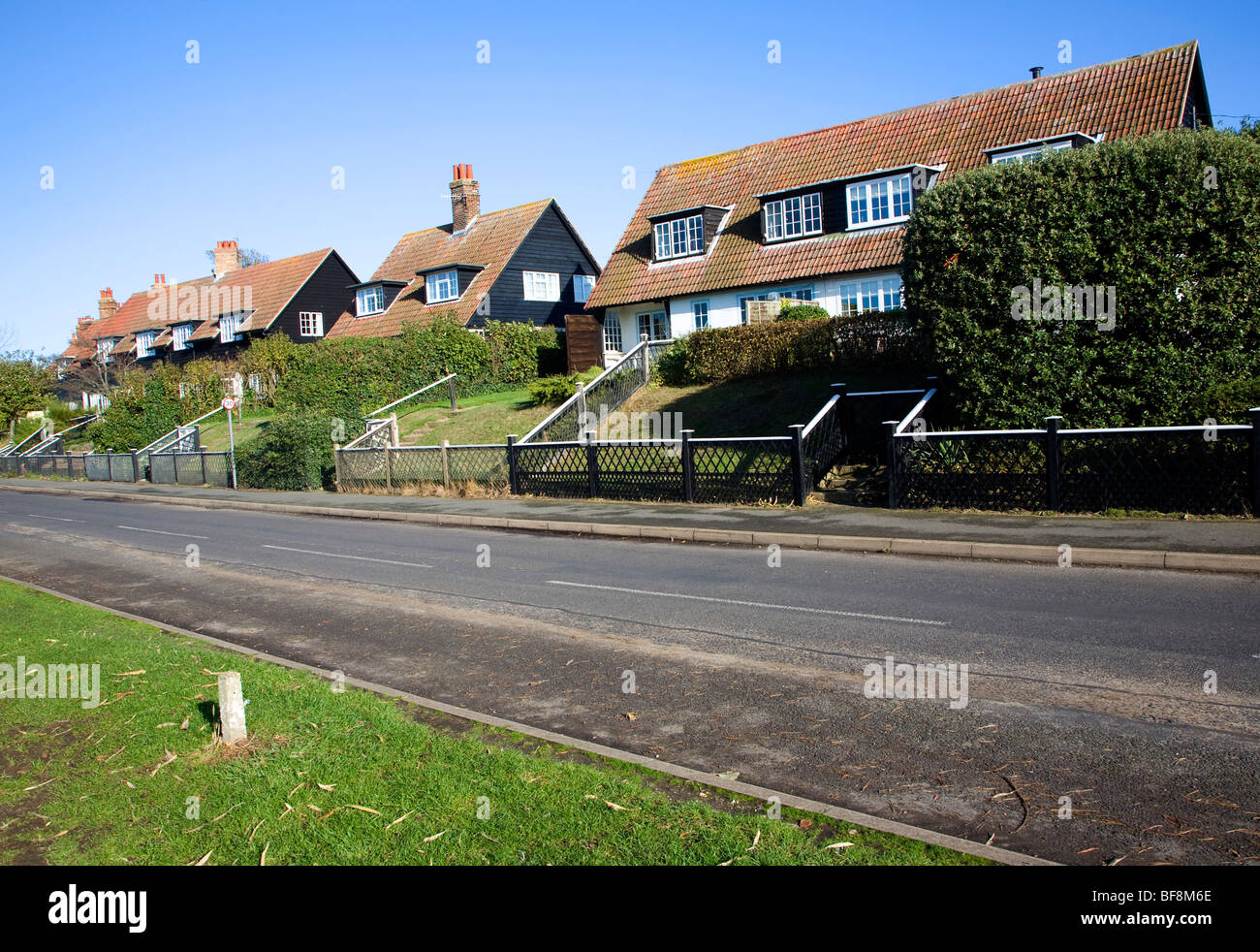 Houses, Thorpeness, Suffolk, England Stock Photo Alamy