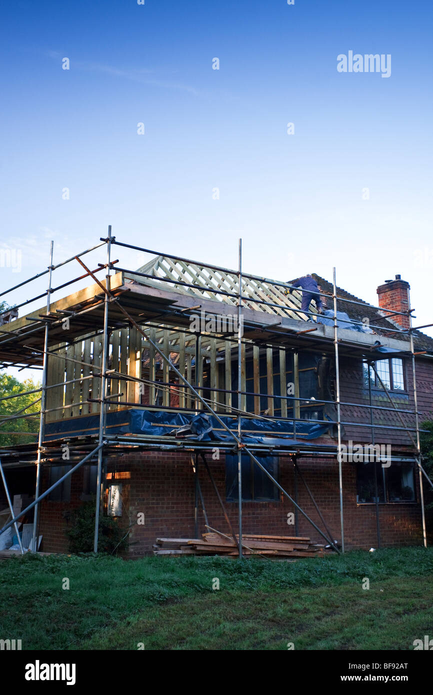 House extension in Sussex, England, UK 2009 Stock Photo Alamy